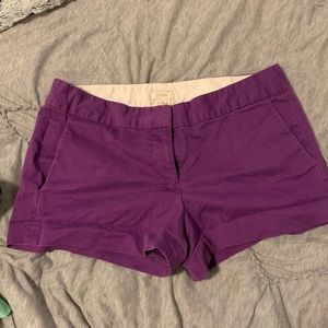 purple shorts